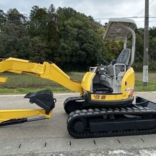 ヤンマー　B4-6　ミニ油圧ショベル　4tクラス　ユンボ　小旋回　倍速　建設機械
