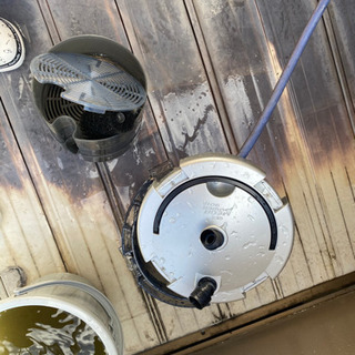 90センチ水槽　外部式フィルター　水槽台　照明セット