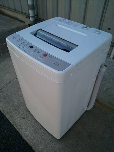 【分解クリーニング済み♪】アクア 2018年製 6.0kg 全自動洗濯機 AQW-S60G