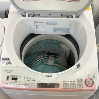 安心の6ヶ月保証付！！【SHARP（シャープ）】簡易乾燥機付洗濯機売り 