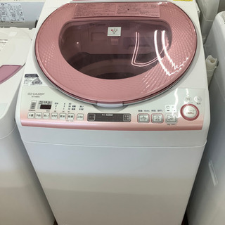 安心の6ヶ月保証付！！【SHARP（シャープ）】簡易乾燥機付洗濯機売り 