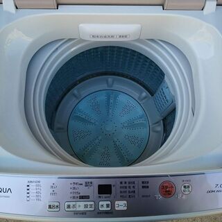【分解クリーニング済み♪】アクア 2019年製 7.0kg 全自動洗濯機 AQW-GV70G