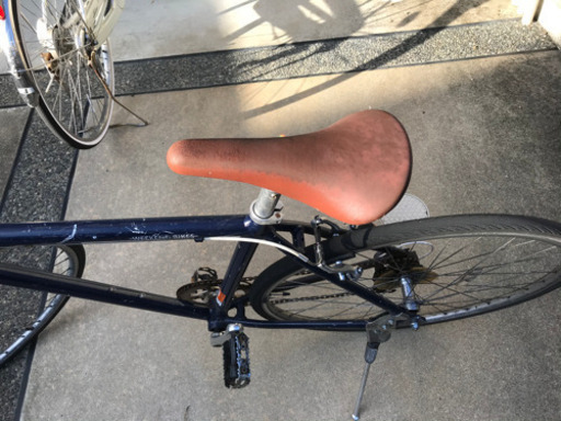 クロスバイク(鍵付き) 値下げ交渉可能です【留学に行くため11/12で締め切り