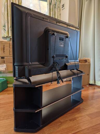 液晶TV [40V型] テレビ台付き ほぼ新品 型番:FH4012G