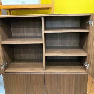 大川家具 戸付キャビネット 大型収納 糸島福岡唐津 1104-03