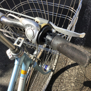 引き渡し決定！中古 ブリジストン自転車 スカイブルー27