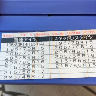 タイヤチェーン クイック 非金属 簡単装着 タイヤ 値下げしました