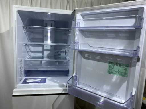 美品 旭川 2016年製 三菱 330L 3ドア冷凍冷蔵庫 MR-CX33EA 動作品