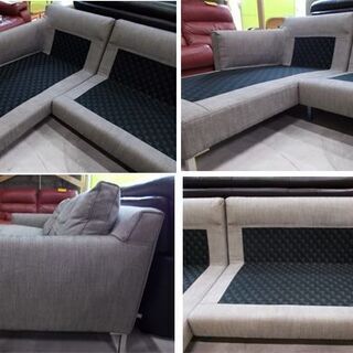 アイラーセン カウチソファ 210cm 布 グレー アクタス ストリームライン ACTUS eilersen STREAMLINE L字 コーナー 札幌市東区 新道東店