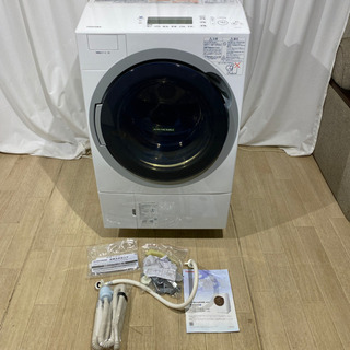 美品 旭川 2018年製 TOSHIBA 東芝 ドラム式洗濯機 11kg TW-117E5L w2