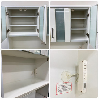 取引中 値下げ❗️〔1/20まで出品〕 nポスティア100 キッチンボード 高 