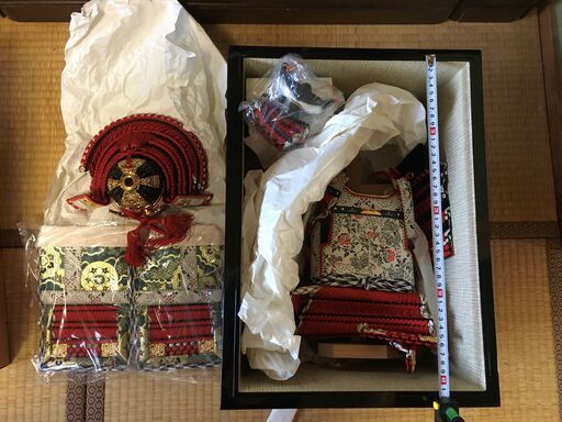 五月人形 鎧兜 甲冑   力石甲人 作  取りに来てくださる方
