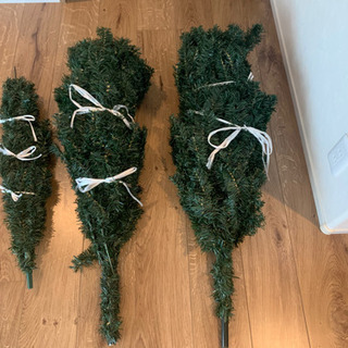 【相談中】クリスマスツリー　210センチ　オーナメント・電飾つき