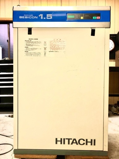 HITACHI 日立 PB-1.5X6  パッケージベビコン　コンプレッサー