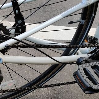 2020/2月購入　クロスバイク　Verza Speed 50　白　適応身長(cm)167～176　中古