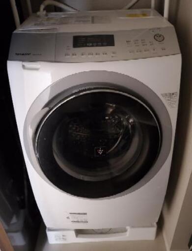 ET1016番⭐️SHARPドラム式電気洗濯乾燥機⭐️
