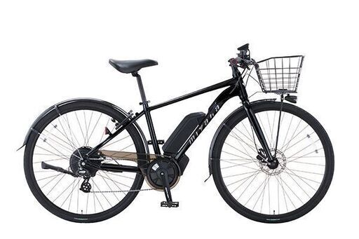 アウトレットセール　miyata　EX-クロスe　ブラック　　電動アシスト自転車　新車です。