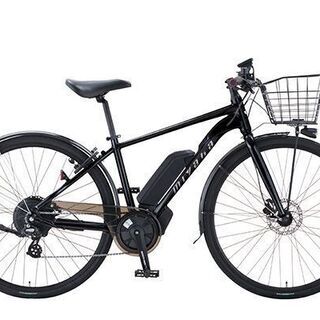 アウトレットセール　miyata　EX-クロスe　ブラック　　電動アシスト自転車　新車です。