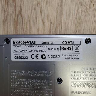 ❤️美品❤️TASCAM CD-VT2 ポータブルCDプレーヤー 外箱つき！