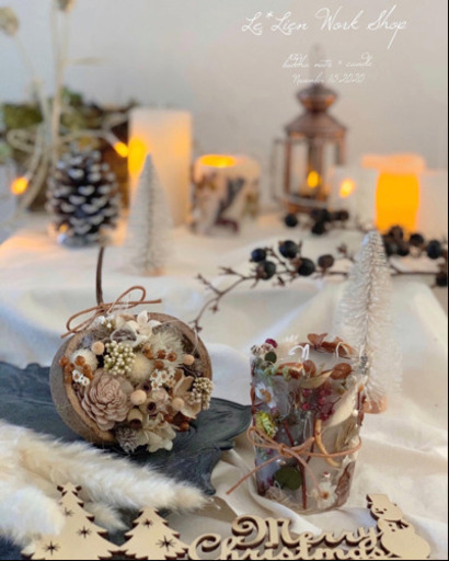 カフェでボタニカルキャンドル作りをしませんか Yuunari 高崎のキャンドルの生徒募集 教室 スクールの広告掲示板 ジモティー