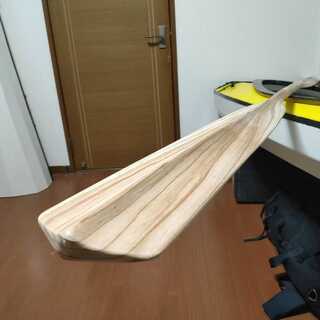 アリュートパドル　グリーンランドパドル　カヤック　木製パドル　235㎝　900ｇ　神戸