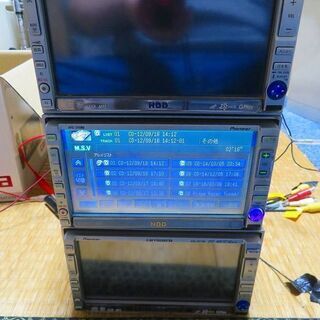 取引中)Pioneer　HDDナビ　3台　(AVIC-ZH9MD...