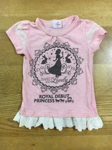 子供服 ディズニーtシャツ 100cm 女の子 ケイエム 千里中央の服 ファッションの中古 古着あげます 譲ります ジモティーで不用品の処分