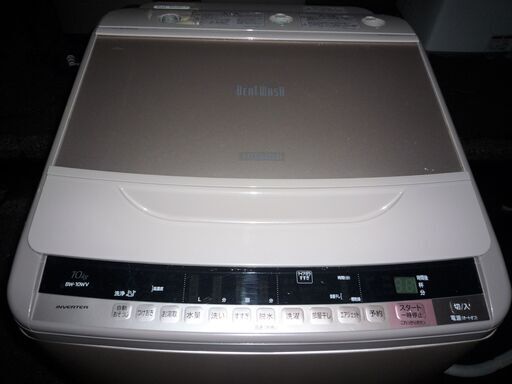 ☆日立 HITACHI BEAT WASH BW-10WV 10.0kg 電気洗濯機◆大家族の皆さんお待たせしました！人気のビートウォッシュ