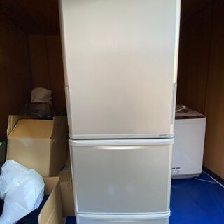 SHARP シャープ 冷蔵庫 350L 両開き SJ-WA35A-N SJ-WA35A 2014年製