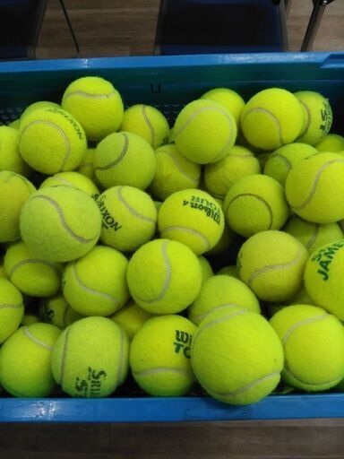 テニスボール中古品約160球 まいどりーむ 本町のテニスの中古あげます 譲ります ジモティーで不用品の処分