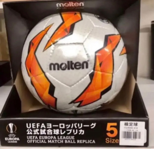 サッカーボールサッカーボール 5号球 モルテン ヨーロッパリーグ レプリカ アトム 山本のサッカーの中古あげます 譲ります ジモティーで不用品の処分