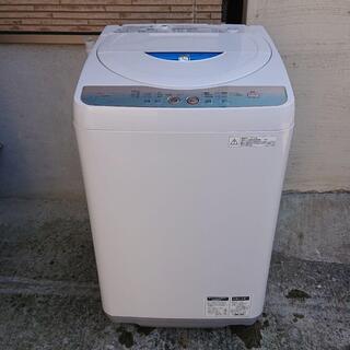 【ネット決済】【中古】SHARP 5.5kg 全自動洗濯機 ES...