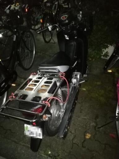 【ジャンク品】スーパーガブプロ50 (2012年式)　バイク本体とヘルメット付き