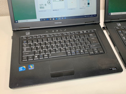 TOSHIBA ノートPC 2台セット office 2013付 - ノートPC