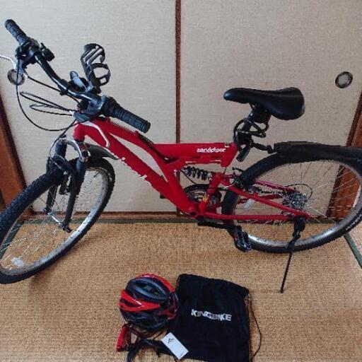 中古自転車 ルイガノ 3×8段変速 400mm MTB 軽整備済み 防犯登録対応