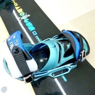 スノーボード BURTON PROCESS FLYING V 日本仕様 157cm 2点セット 中古品 札幌市清田区