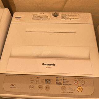 【ネット決済・配送可】パナソニック　2017年　洗濯機