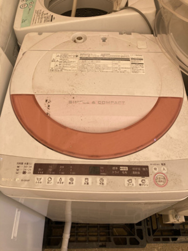 シャープ　洗濯機　2015年