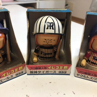 プロ野球人形 オリジナル版イレコミ君 12体セット プロ野球人形