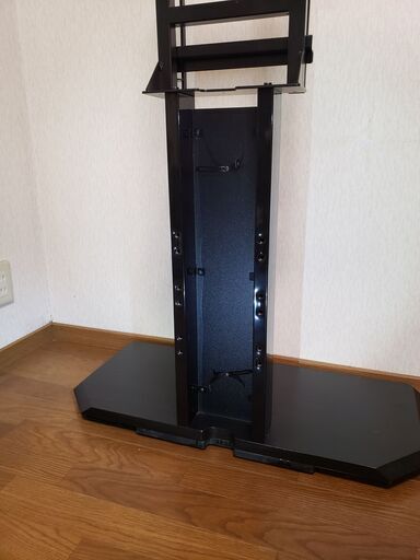 テレビスタンド朝日木材加工ａｓ ｗｆ８０３２ ４７v型対応黒木目調ｔｖスタンド壁寄せスタンドコーナー対応 Teru 松本の収納家具 テレビ台 の中古あげます 譲ります ジモティーで不用品の処分