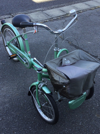 三輪自転車 前2輪 ブリヂストン 前ニ輪16✖️1.75 後輪 20✖️1.75 前 