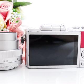 ☆全国発送対応☆【可愛すぎるピンクカメラ！】LUMIX DMC-GF7 美肌効果！