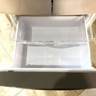 札幌近郊 送料無料 2013年製 【日立】5ドア 冷凍冷蔵庫 415L R-S42CM SH