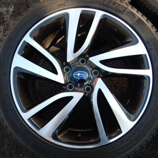 18インチ レヴォーグVM用純正アルミホイール 2個 2/2 18インチ レヴォーグVM用純正アルミホイール 2個 2/2 18インチ