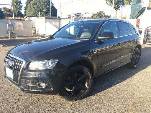 アウディ Q53 2 Fsi クワトロ Sラインパッケージ 4wd本革シートetcナビ バック カメラtv 禁煙車 マルチサーブジャパン 川間のq5の中古車 ジモティー