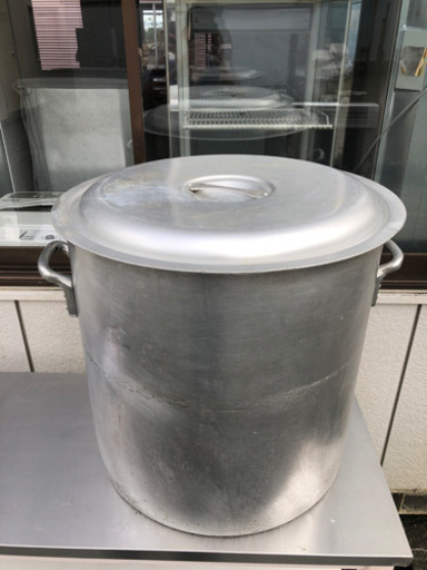 寸胴鍋　アルミ　フタ　厨房器具　2