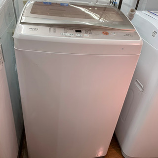 2018年製AQUAの全自動洗濯機です♪