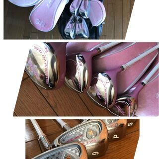 ☆お取引交渉中☆　つるやゴルフ　レディース９本セット ☆お取引交渉中☆ つるやゴルフ レディース9本セット