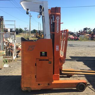 SHINKO シンコー リーチ式 バッテリーフォークリフト 8FbR15J 1.5t