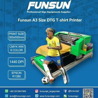 A3サイズ対応、ガーメントプリンター